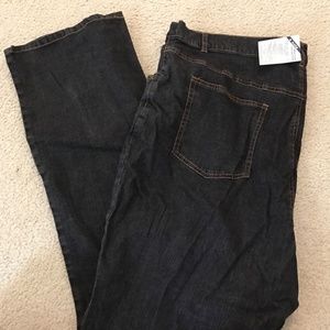 Mainstreet Blues stretch boot cut jeans - womens 26T, NWT.